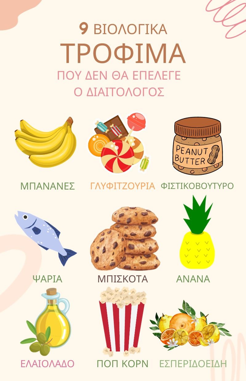 βιολογικά τρόφιμα 