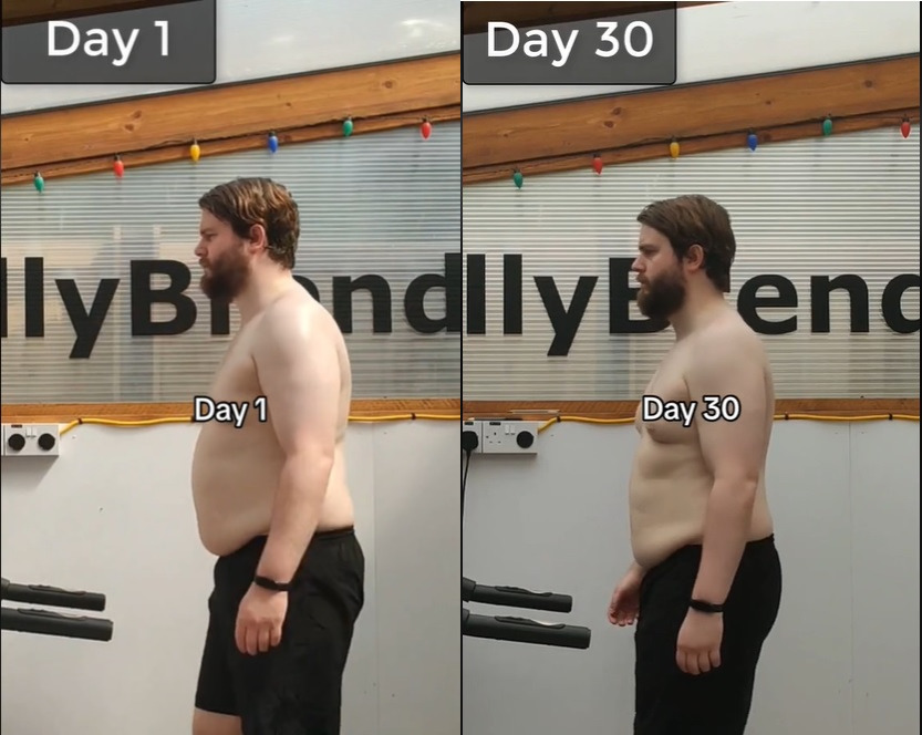 «Έχασα 13 κιλά σε 30 ημέρες και απαλλάχτηκα από το λίπος στην κοιλιά με μια απλή άσκηση»