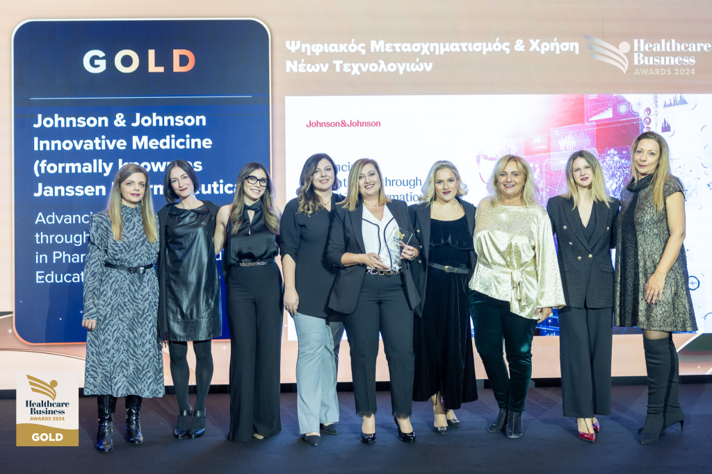 Διπλή βράβευση στα φετινά Healthcare Business Awards για την Johnson & Johnson Innovative Medicine Ελλάδος