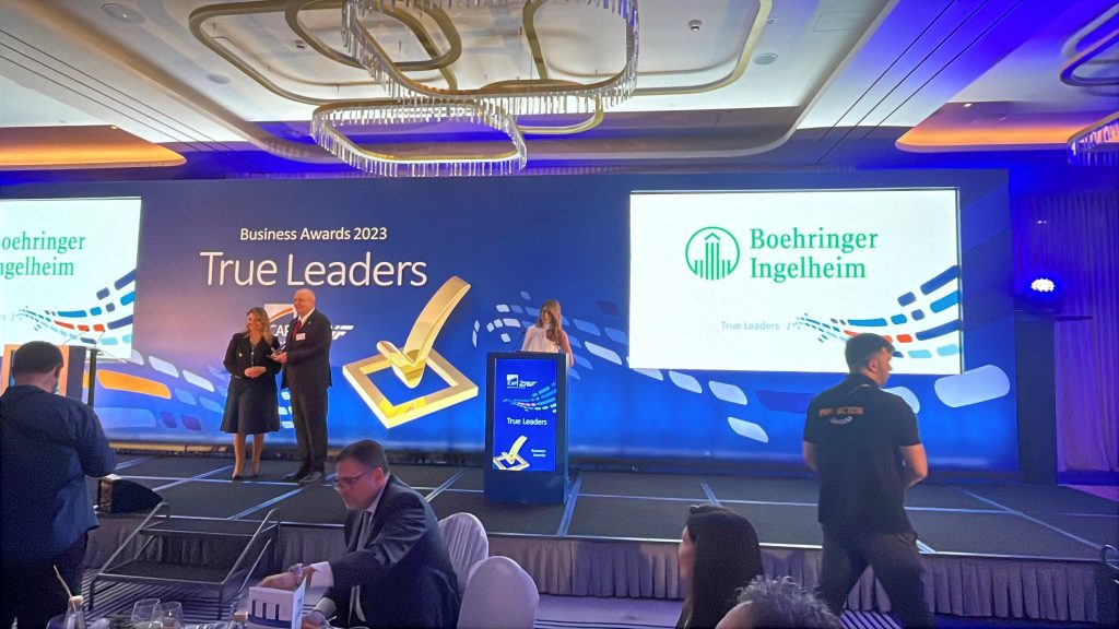 Η Boehringer Ingelheim Ελλάς βραβεύεται στα True Leaders Awards της ICAP CRIF